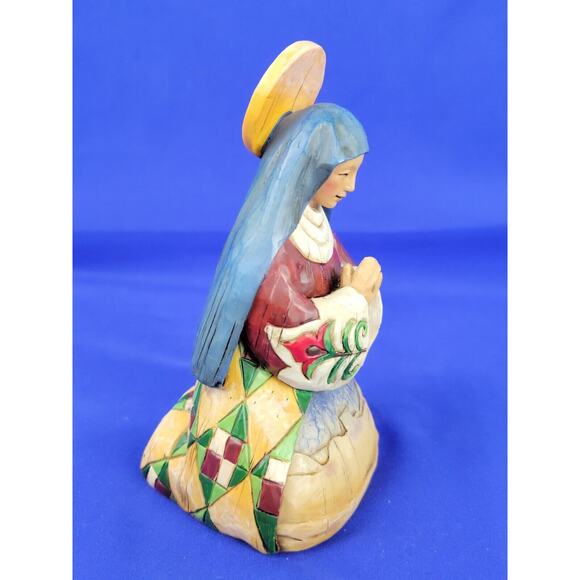 Jim Shore 2004 Mary 4 3/4" Kneeling Nativity Replacement Excellent condition - Picture 5 of 6